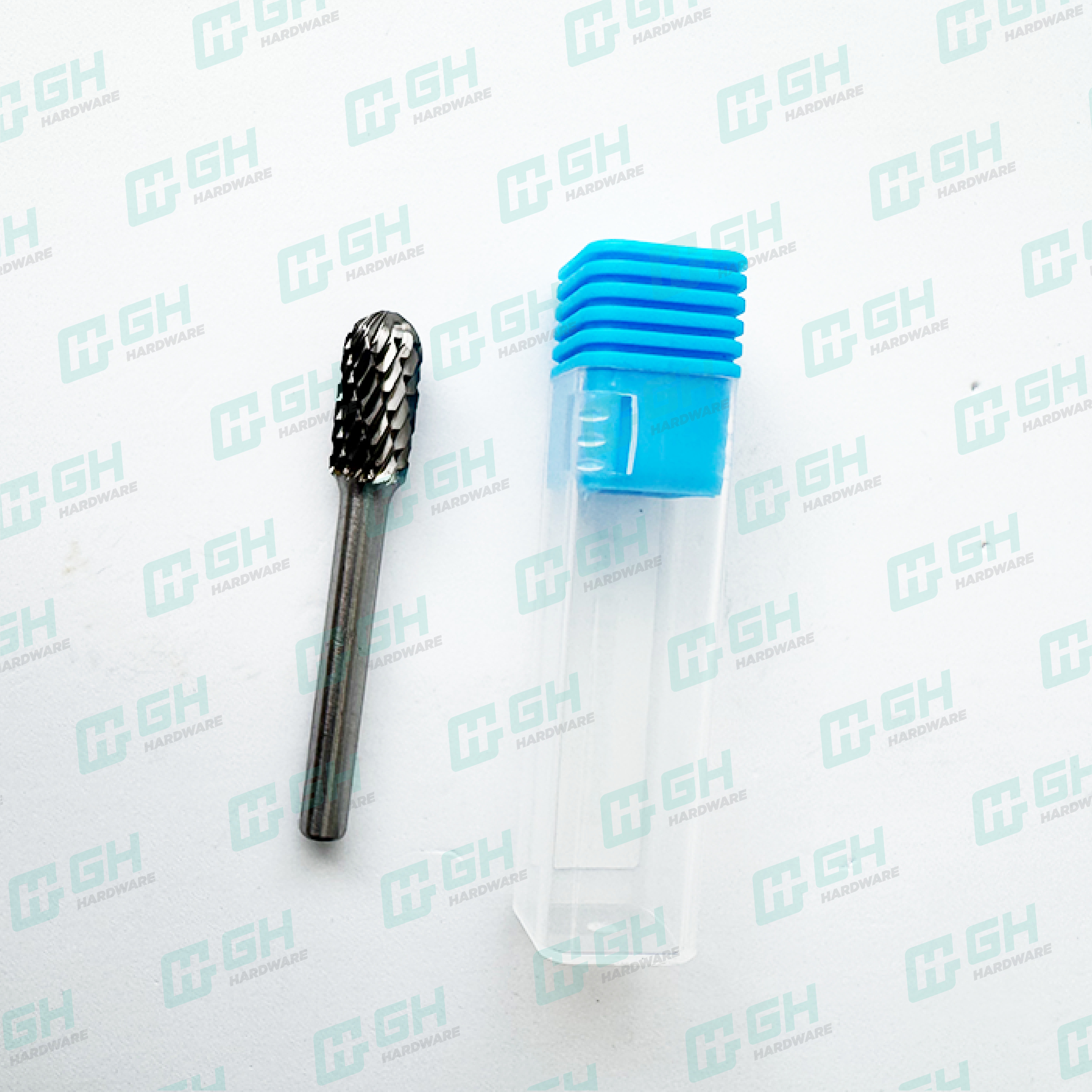 TBS Tungsten Carbide Rotary Burr Cylinder Radius End (Double Cut) - Image 4