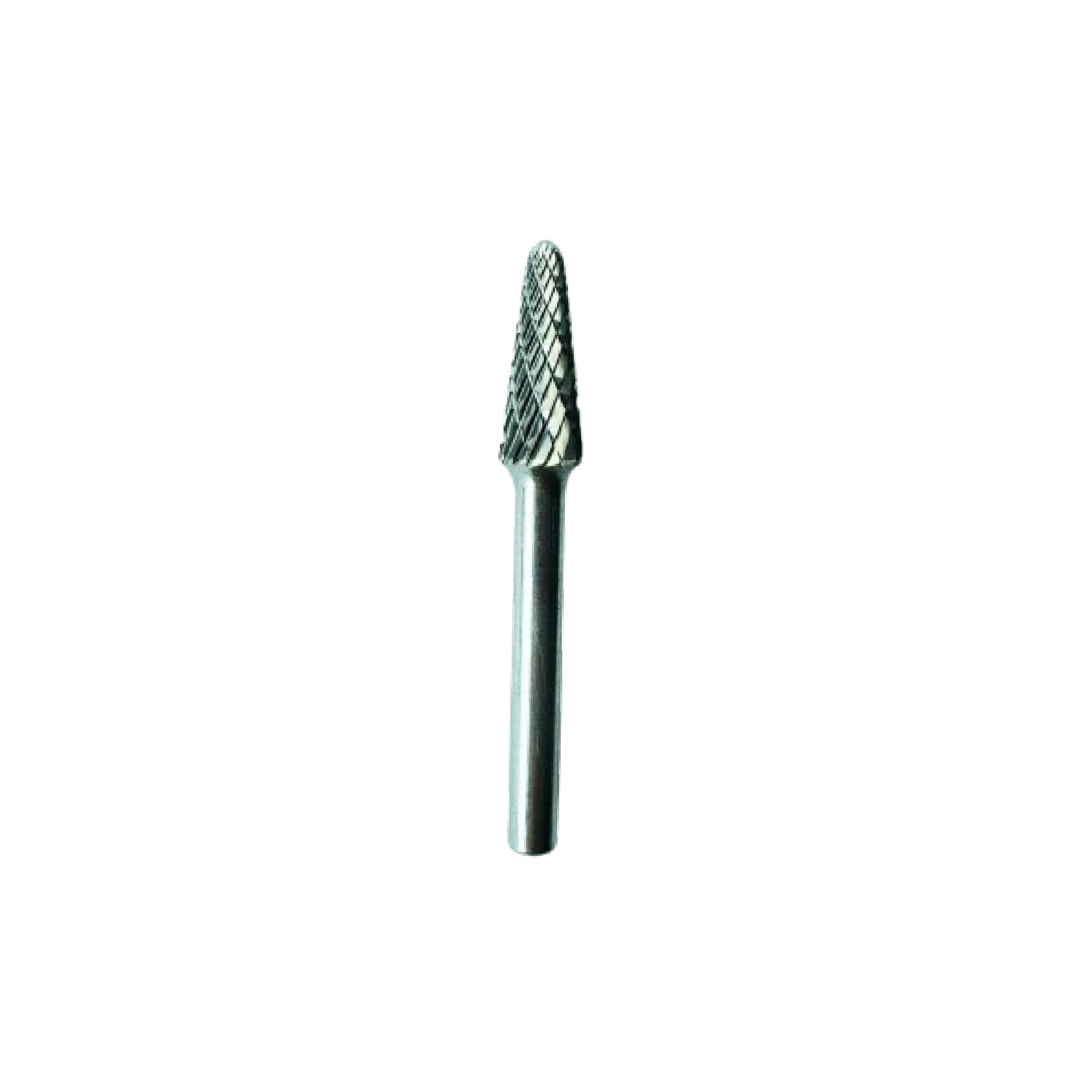 TBS Tungsten Carbide Rotary Burr Cone Radius End (Double Cut) - Image 2