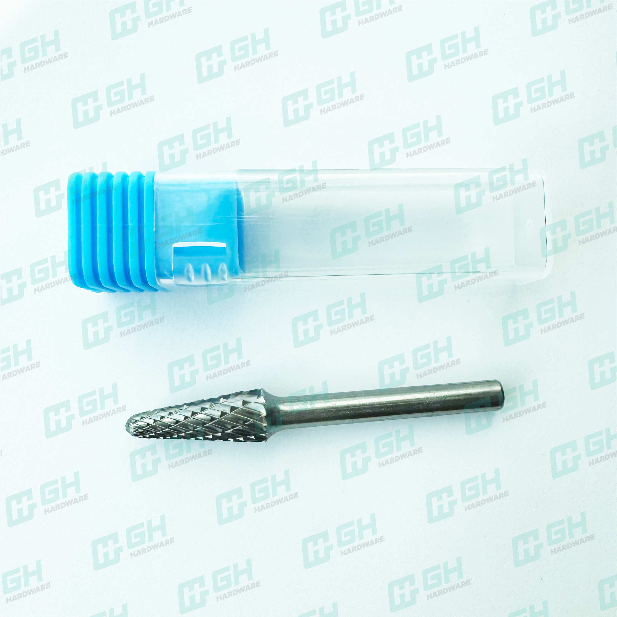 TBS Tungsten Carbide Rotary Burr Cone Radius End (Double Cut) - Image 4