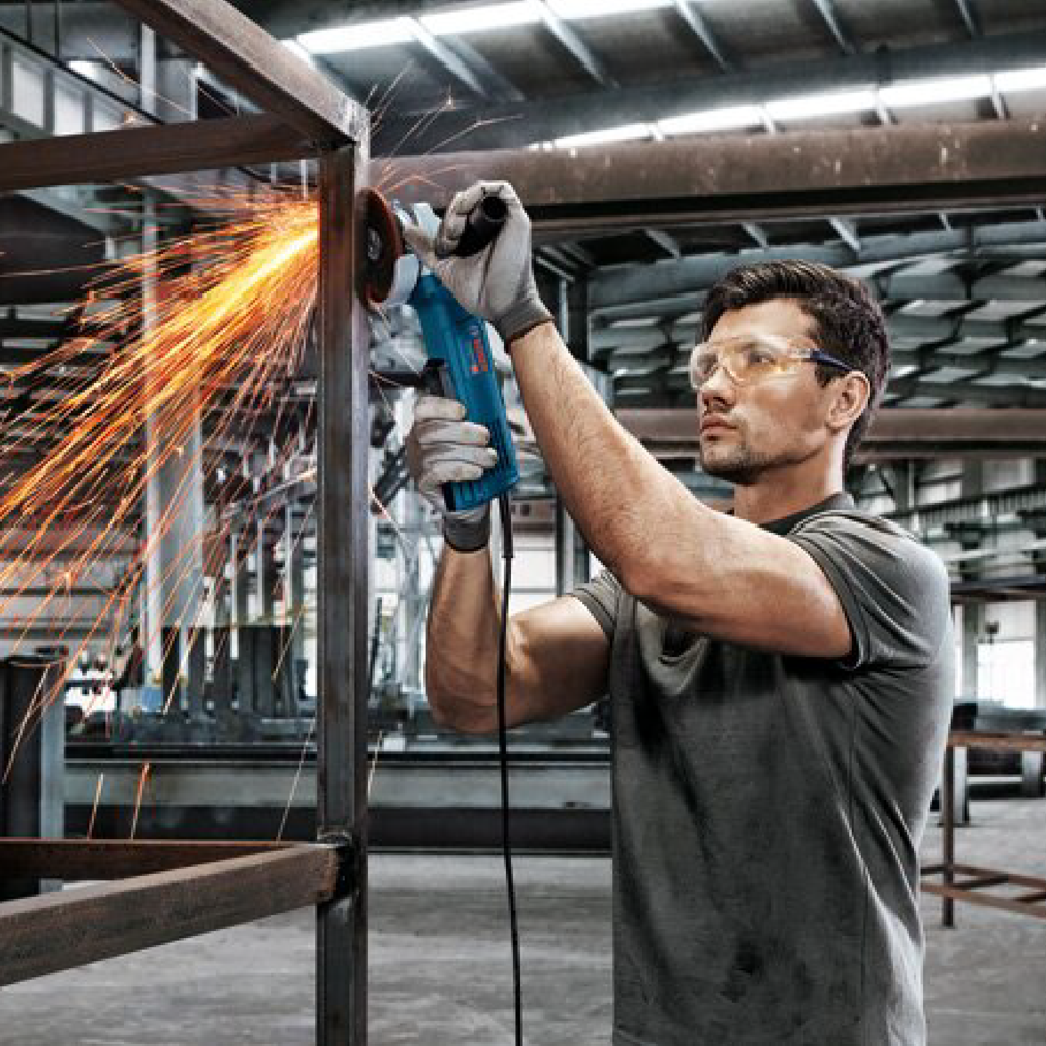 BOSCH GWS 9-100 P (4") Angle Grinder - 06013965L0 - Image 5