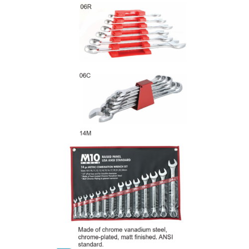 M10 Combination Wrench Set