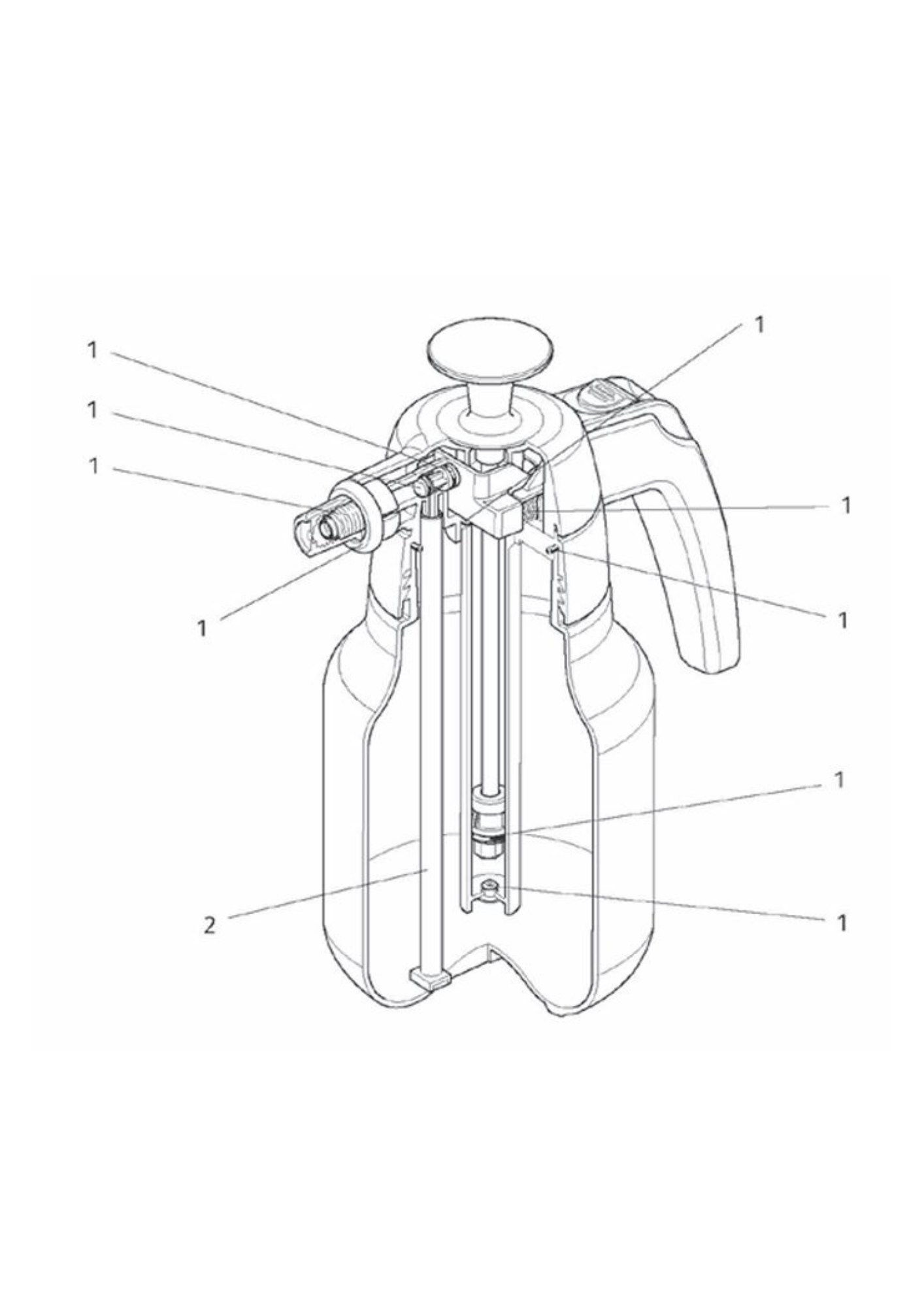 HOZELOCK Spares For 4122 Sprayer