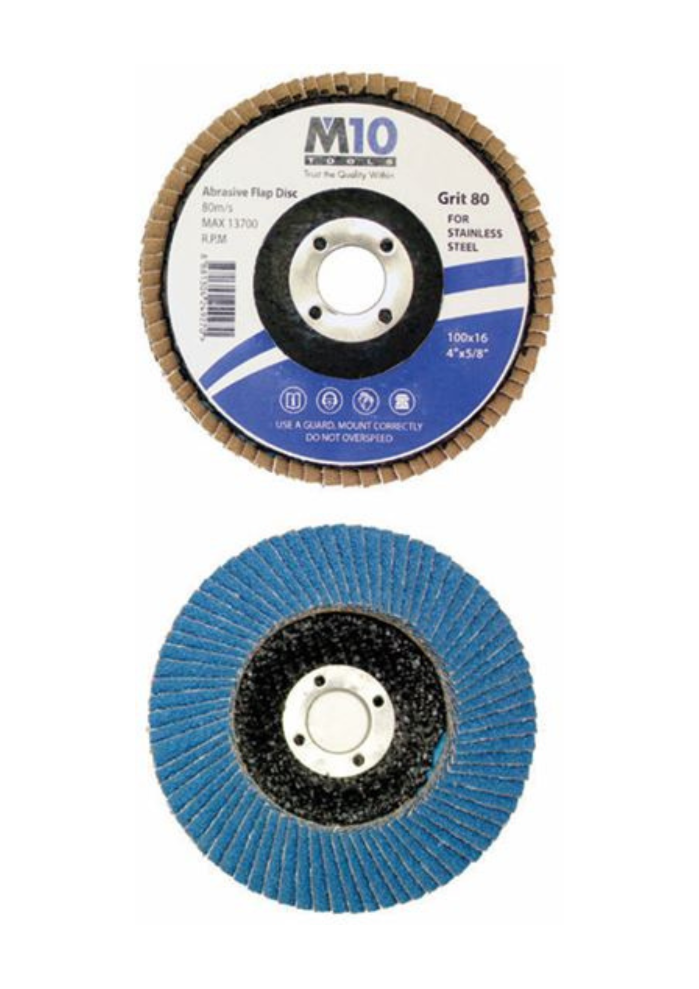 M10 Abrasive Flap Disc (For Stainless Steel)