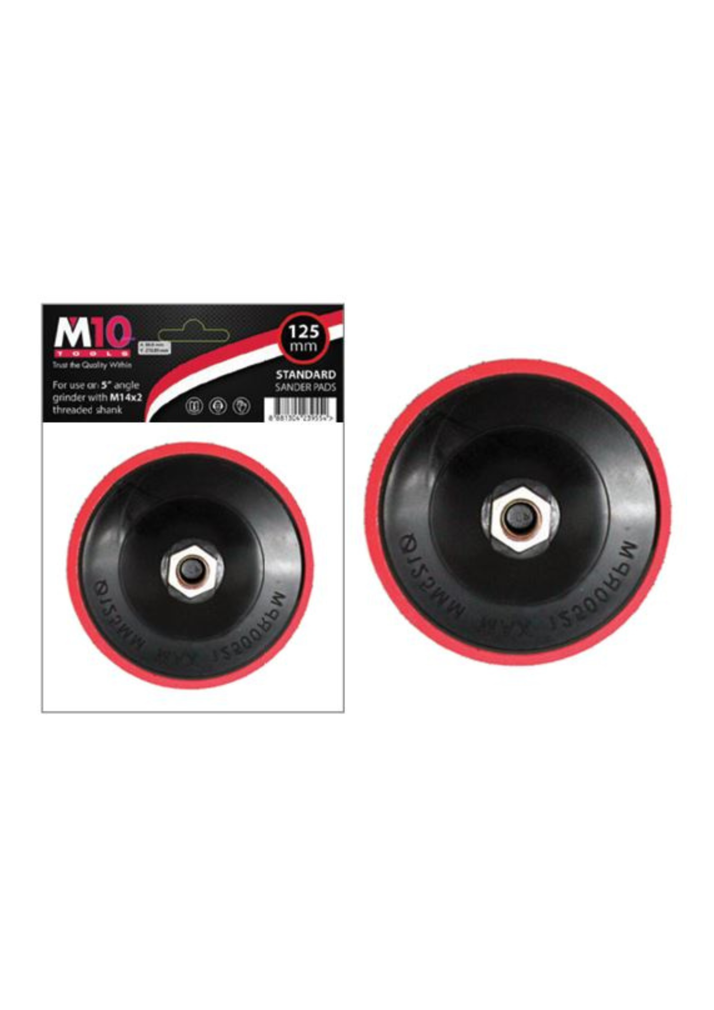 M10 Velcro Sanding Pad For Angle Grinder