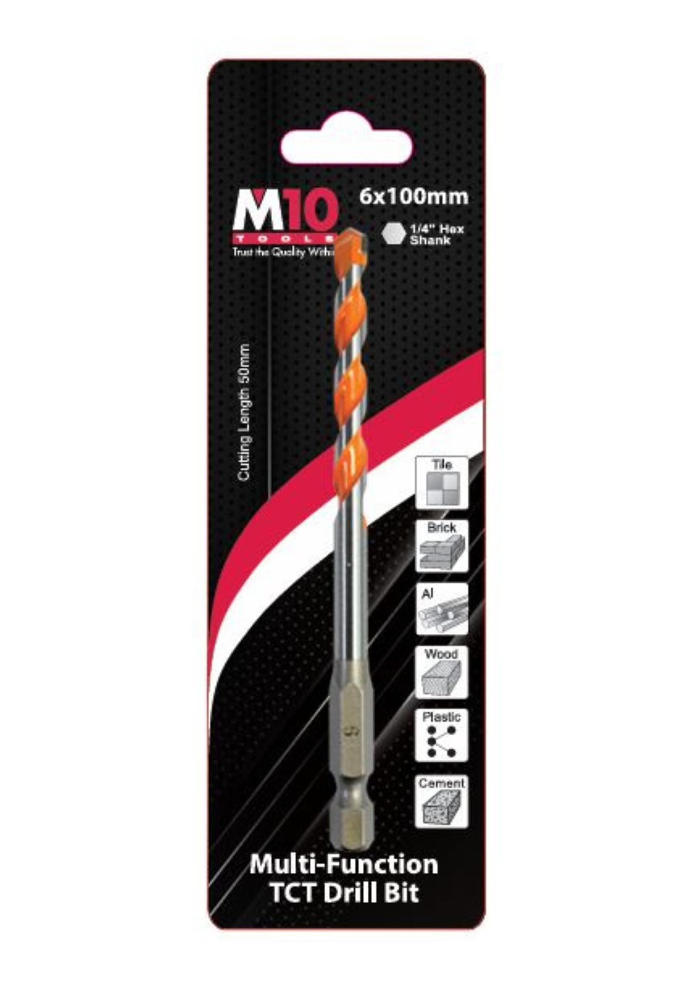 M10 Multi Function TCT Drill Bit - Image 2