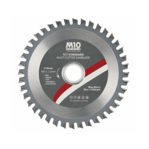 M10 TCT Standard Multi Cutter Sawblade