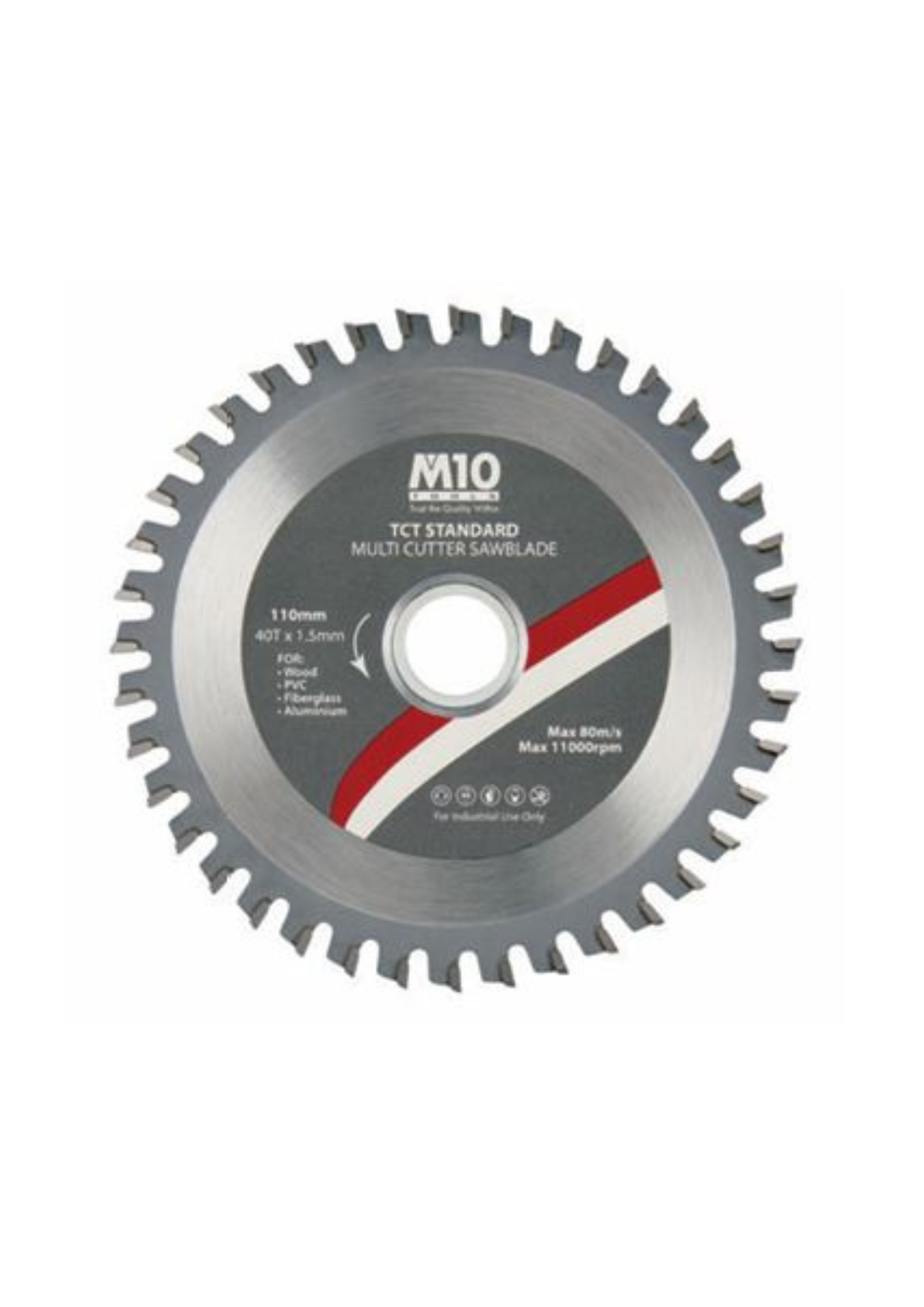 M10 TCT Standard Multi Cutter Sawblade