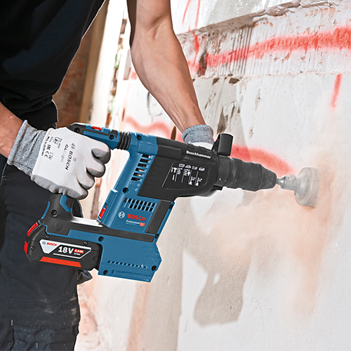 BOSCH GBH 18V-26 Professional (Brushless Motor) Cordless Rotary Hammer (Solo) - Image 6