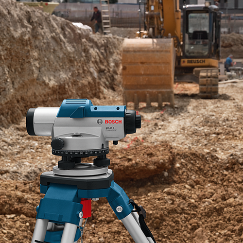 BOSCH GOL 26 D + GR500 + BT160 Optical Level - Image 4