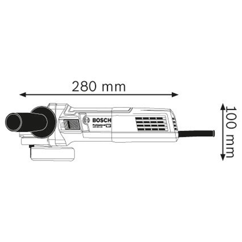 BOSCH GWS 900-100 Professional Angle Grinder - Image 3
