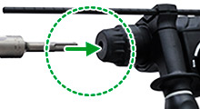 HITACHI DH28PCY 28mm 1-1/8" Rotary Hammer (SDS PLUS) - Image 10