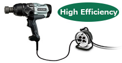 HIKOKI WR25SE 25mm 1" Impact Wrench with Brushless Motor - Image 4