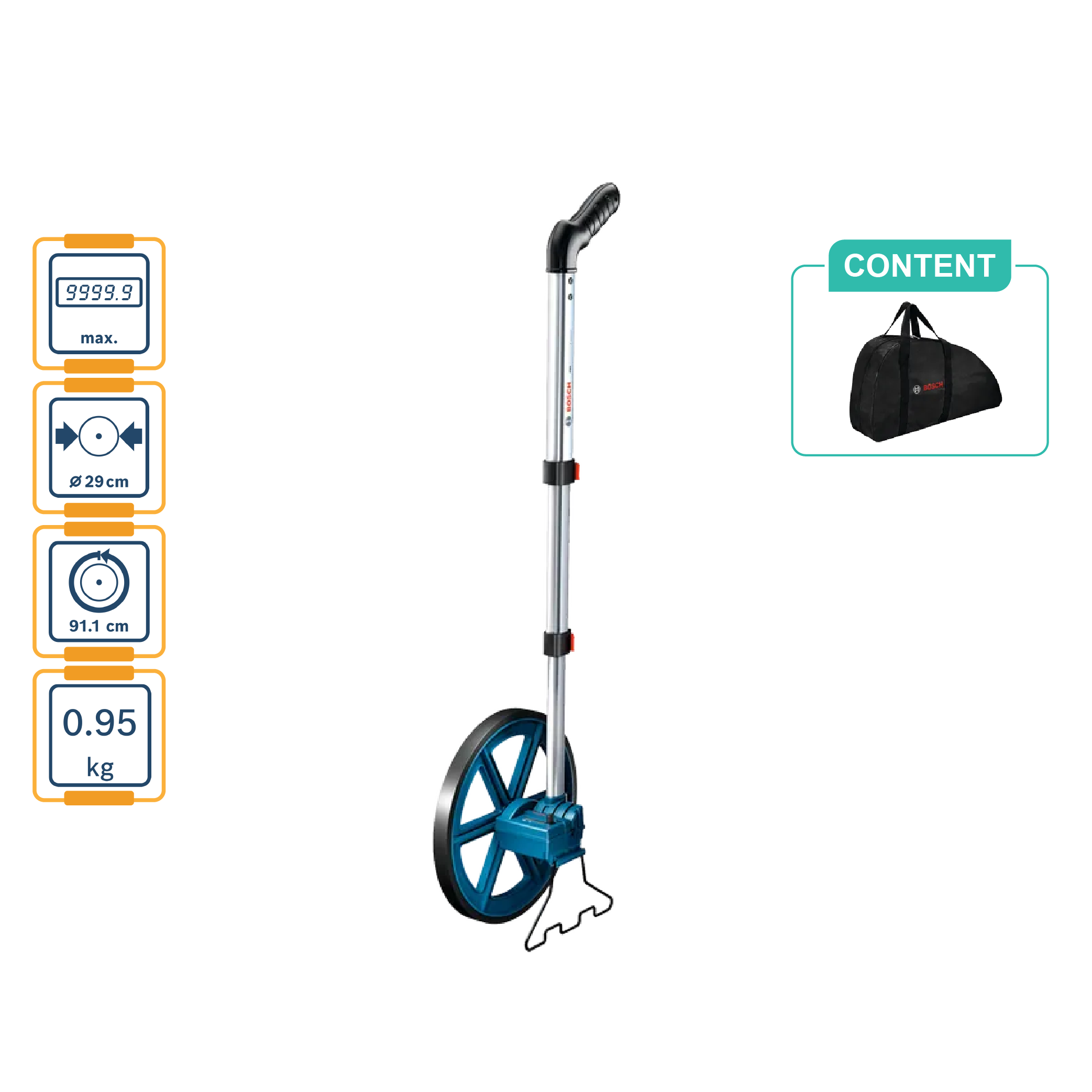 BOSCH GWM 29-11 Measuring Wheel - 06010740F0